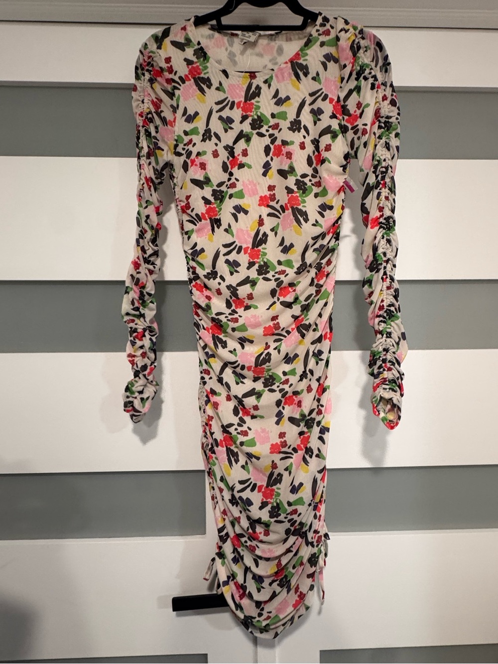Baum und Pferdgarten Jiya Floral Long Sleeve Mesh Dress Size XS - NWT
